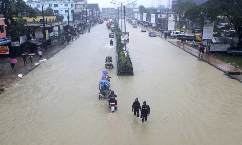 बाढीका कारण बङ्गलादेशमा २५ जनाको मृत्यु